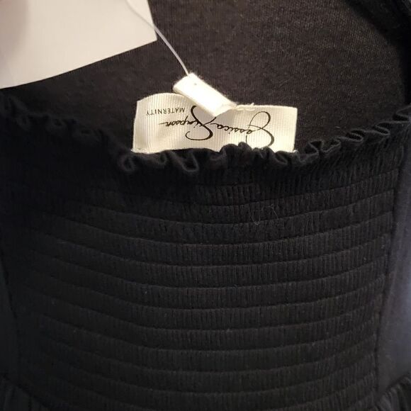 NWT JESSICA SIMPSON MATERNITY SLEEVELESS MAXI DRESS SZ. L - Picture 3 of 4